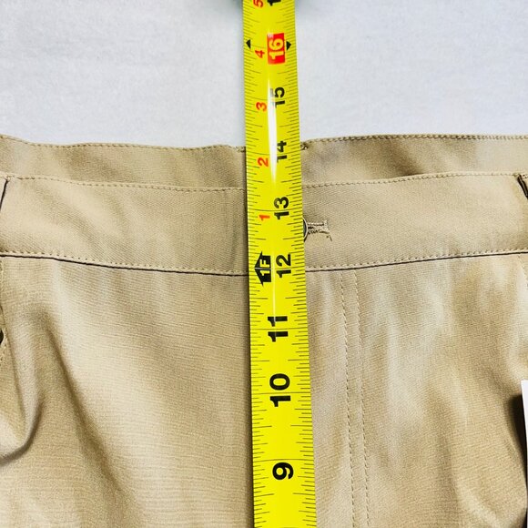 Flexcamo Tactical Series Men's Stretch Elastic Waist Beige Cargo Pants XL-32 NWT - Picture 10 of 12